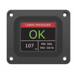 HUMMINGBIRD PANEL MOUNT CABIN PRESSURE MONITOR