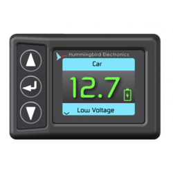 HUMMINGBIRD RF BATTERY MONITOR RECEIVER DISPLAY