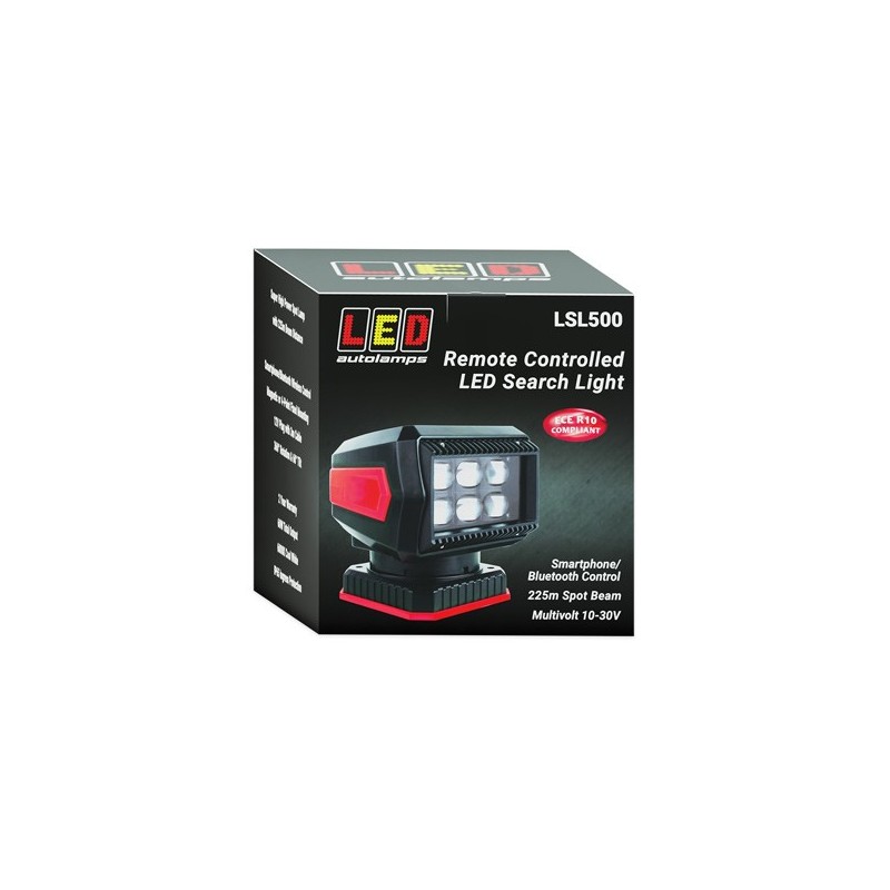 LIGHTING LED AUTOLAMP REMOTE SEARCH LIGHT 360 ROTATION