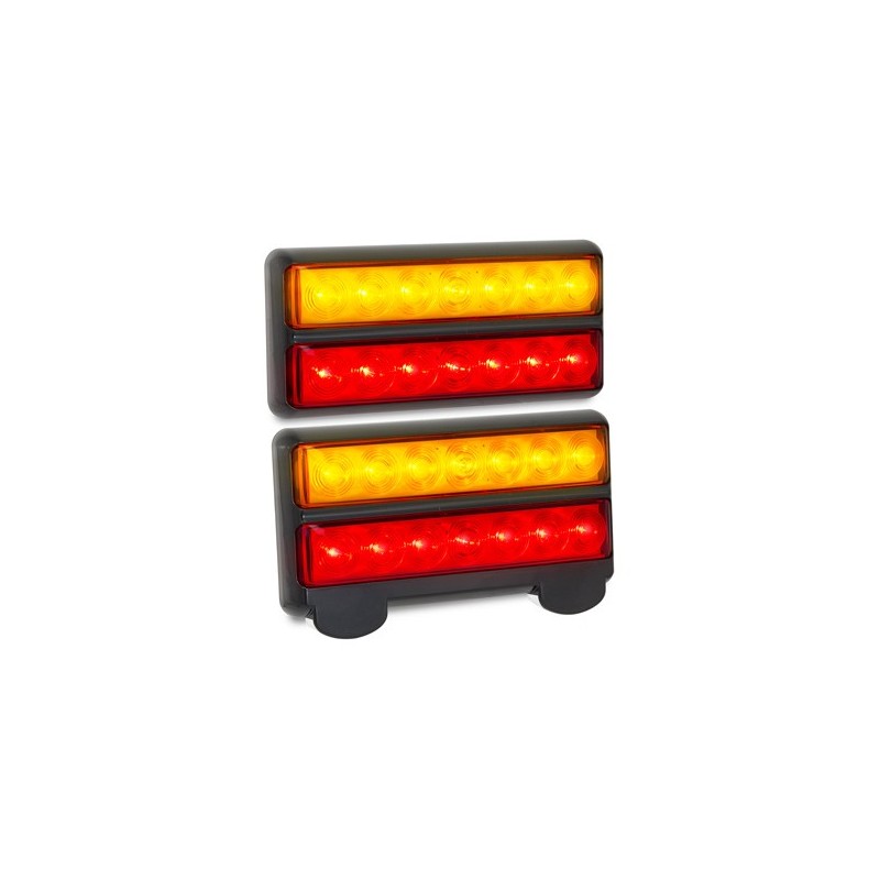 LED AUTOLAMP STOP-TAIL-INDICATOR BOAT TRAILER LAMPS