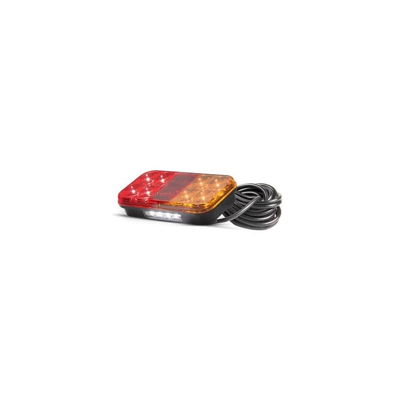 LED AUTOLAMP STOP-TAIL-INDICATOR-LICENSE PLATE-REFLECTORS WITH 10 METER LEAD