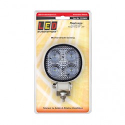 LED AUTOLAMP WHITE ROUND WORK REVERSE LAMP