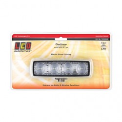 LED AUTOLAMP WHITE 12WATT FLOOD BEAM WORK LAMP