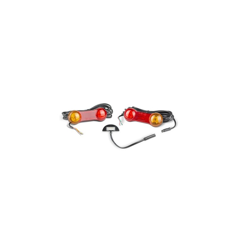 COMBINATION/TAIL LIGHTS LED AUTOLAMPS STOP/TAIL/REFLECTOR KIT 1XDB