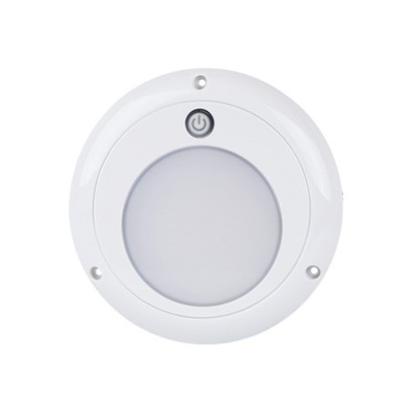 LIGHTING LED AUTOLAMP LARGE ROUND INTERIOR LAMP MOTION SENSOR