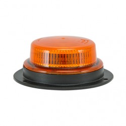 LED AUTOLAMP AMBER BEACON  PERMANENT MOUNT