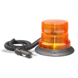 LED AUTOLAMP AMBER BEACON MAGNETIC MOUNT 11-48 VOLTS