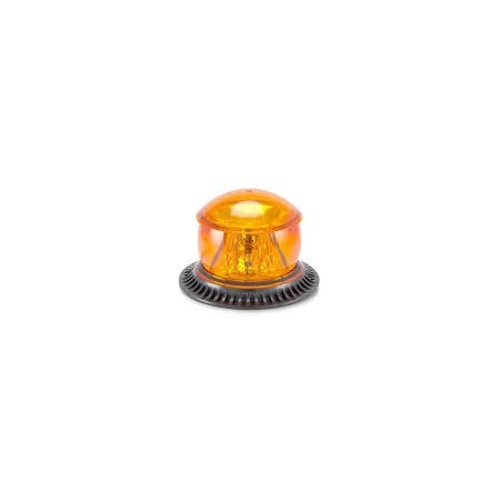 LED AUTOLAMP AMBER LENS 12-24 VOLT BEACON