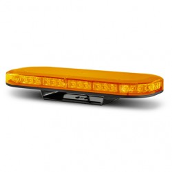 LED AUTOLAMP AMBER LIGHT BOX AMBER LENS12-24 VOLTS 380MM