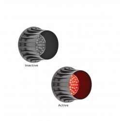 LED AUTOLAMP RED LIGHT SURFACE MOUNT SUIT ARROW BOARD