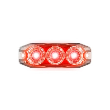 LED AUTOLAMP SCREW MOUNT EMERGENCY LAMP RED