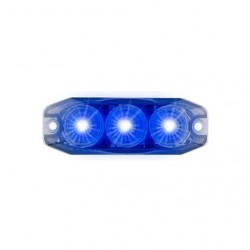LED AUTOLAMP SCREW MOUNT EMERGENCY LAMP BLUE