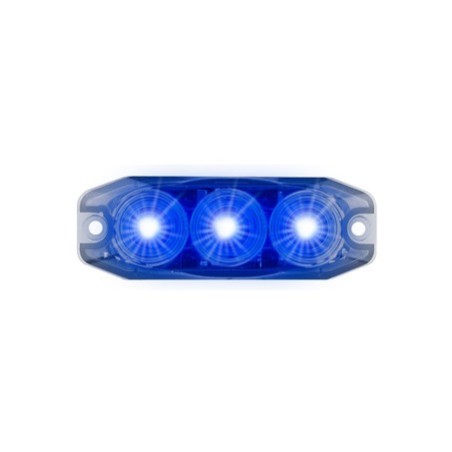 LED AUTOLAMP SCREW MOUNT EMERGENCY LAMP BLUE