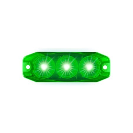 LED AUTOLAMP SCREW MOUNT EMERGENCY LAMP GREEN
