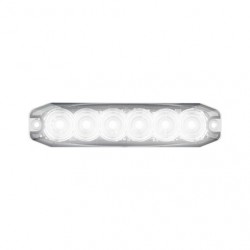 LED AUTOLAMP PERMANENT MOUNT EMERGENCY LAMP WHITE 131MM