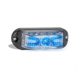 LED AUTOLAMP PERMANENT MOUNT EMERGENCY LAMP BLUE 12-24 VOLTS