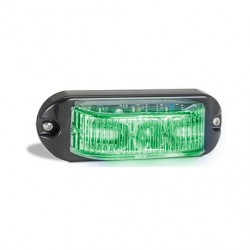 LED AUTOLAMP PERMANENT MOUNT EMERGENCY LAMP GREEN 12-24 VOLTS