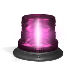 LED AUTOLAMP MAGENTA FIXED MOUNT EMERGENCY LAMP STROBE-BEACON