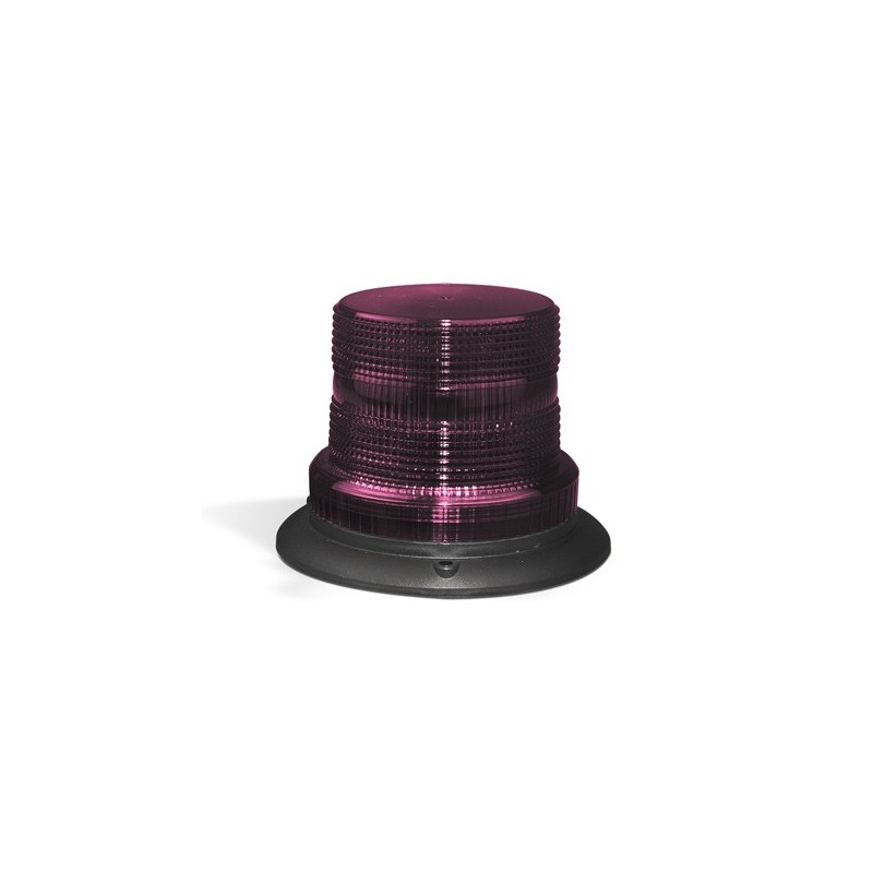 LED AUTOLAMP MAGENTA FIXED MOUNT EMERGENCY LAMP STROBE-BEACON