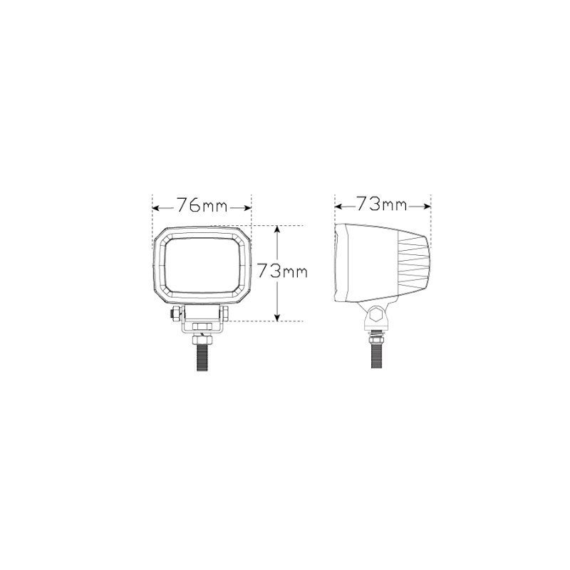 LIGHTING FORKLIFT SAFTEY LIGHT RED LED