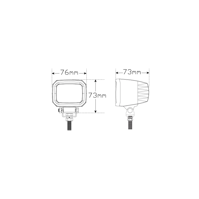 LIGHTING FORKLIFT SAFTEY LIGHT RED LINE LED