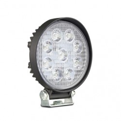 LED AUTOLAMP HIGH POWERED WORK LAMP ROUND FLOOD 27