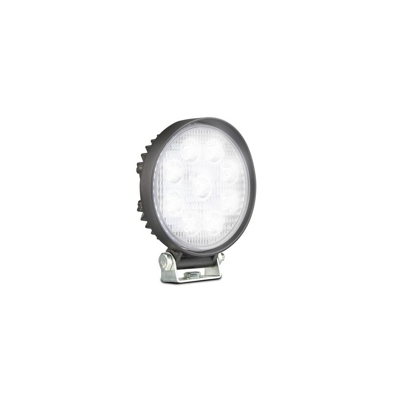 LED AUTOLAMP HIGH POWERED WORK LAMP ROUND FLOOD 27