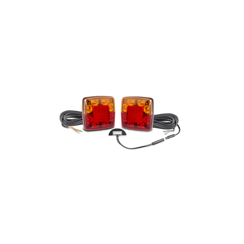 COMBINATION/TAIL  LIGHT LED AUTOLAMPS STOP/TAIL/INDICATOR/REFLECTOR LED KIT INC. LH & RH SIDE
