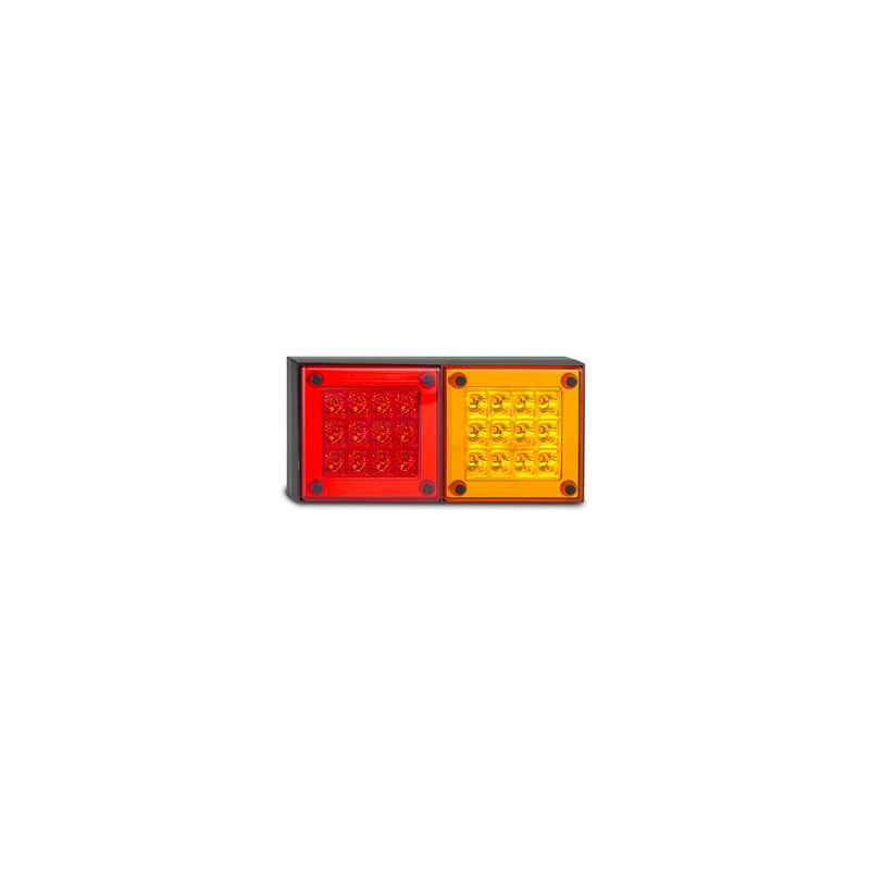 COMBINATION/TAIL LIGHT LED TECHNOLOGIES STOP/TAIL/INDICATOR LED LIGHT 12/24V AMBER/RED LENS 4
