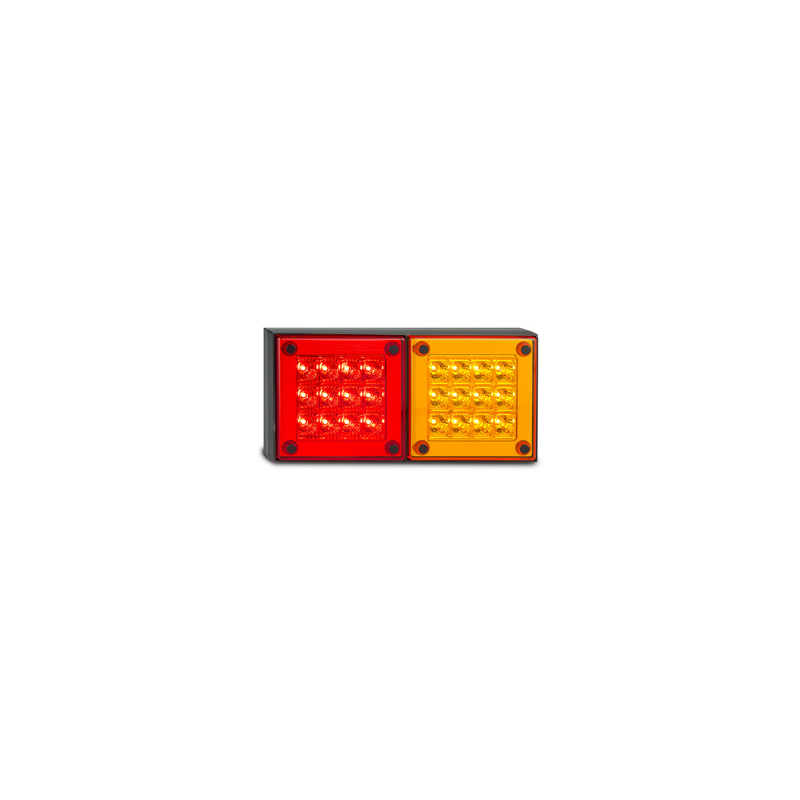 COMBINATION/TAIL LIGHT LED TECHNOLOGIES STOP/TAIL/INDICATOR LED LIGHT 12/24V AMBER/RED LENS 4