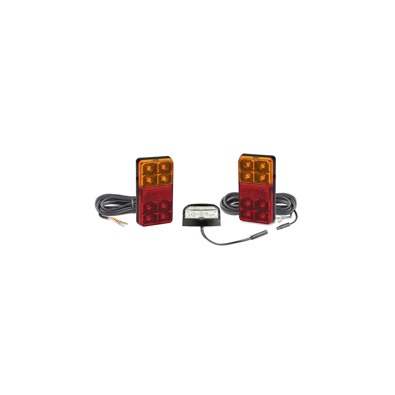 COMBINATION/TAIL LIGHT LED AUTOLAMPS STOP/TAIL/IND/REFLECTOR LAMPS 2