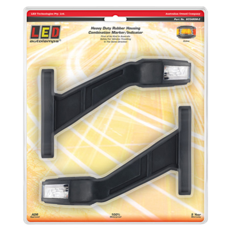 COMBINATION/TAIL LIGHT  LED AUTOLAMPS 12/24V A/R SM + CAT5 IND TWIN BL