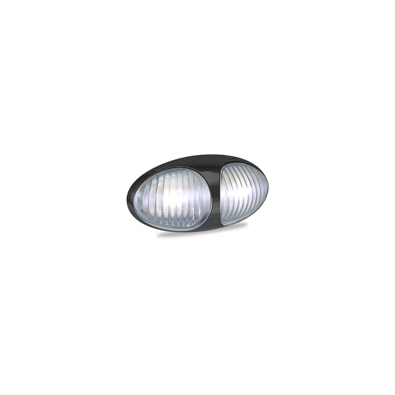 FRONT MARKER LIGHT LED AUTOLAMPS 12/24V WHITE