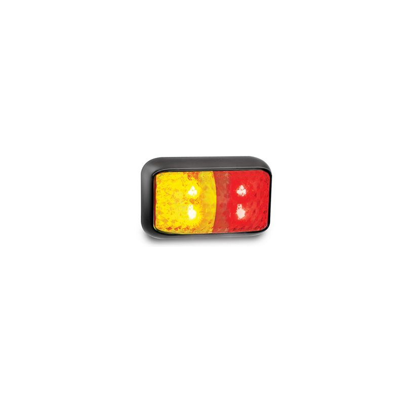 LIGHT SIDE MARKER LIGHT RED/AMBER LED 12 OR 24V