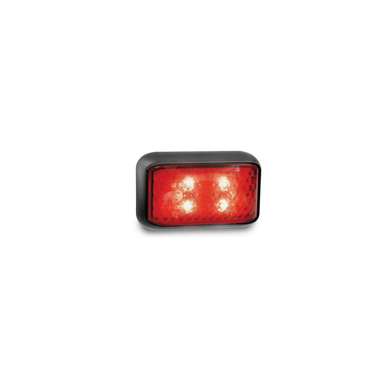 LIGHT REAR MARKER LIGHT RED LED 12 OR 24V