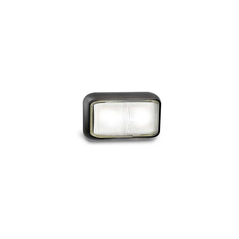 LIGHT LED AUTOLAMPS FRONT MARKER LIGHT CLEAR LED 12 OR 24V SURFACE MOUNT