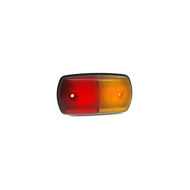 LIGHT LED AUTOLAMPS SIDE MARKER AMBER / RED 12/24 VOLT, 120 X 69 X 20MM