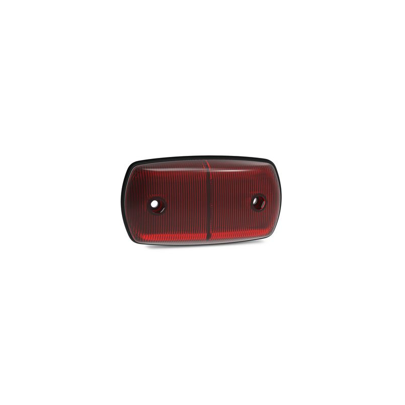 LIGHT LED AUTOLAMPS REAR END OUTLINE MARKER RED 12/24 VOLT, 120 X 69 X 20MM