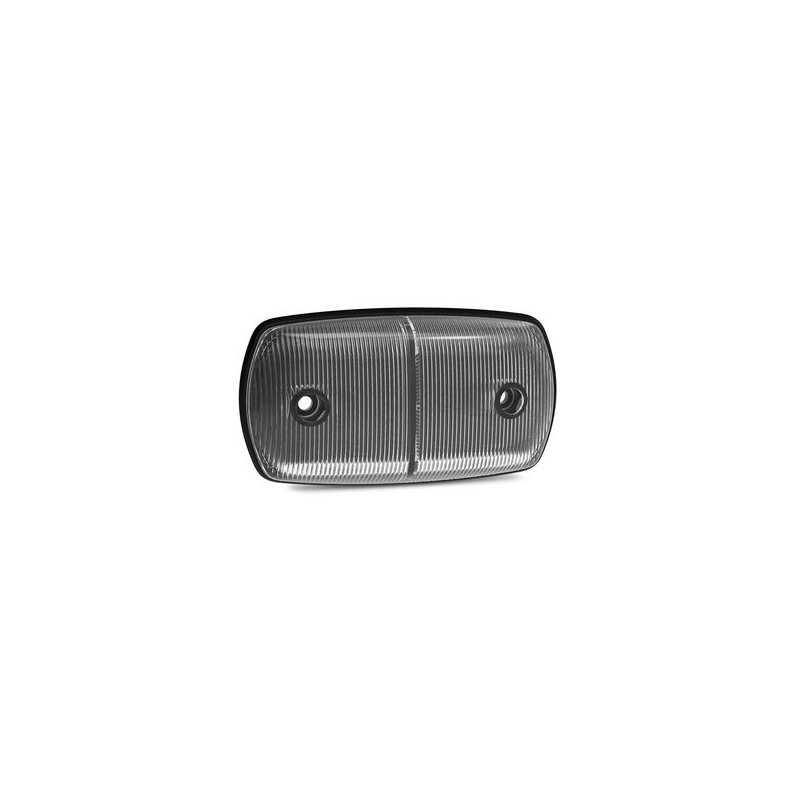 LIGHT LED AUTOLAMPS FRONT END OUTLINE MARKER WHITE 12/24 VOLT, 120 X 69 X 20