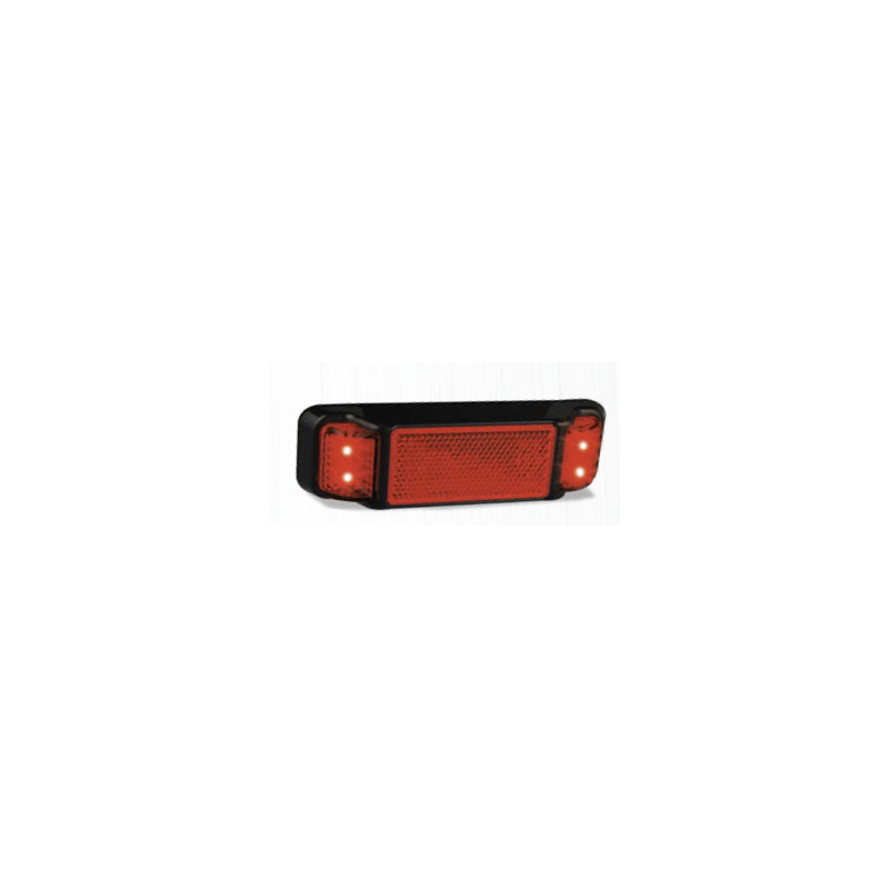 LIGHT LED AUTOLAMPS REAR MARKER LIGHT RED LED 12 OR 24V