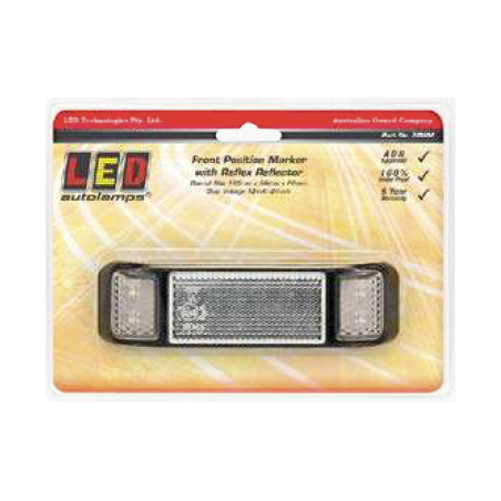 LIGHT LED AUTOLAMPS FRONT MARKER LIGHT LED 12 OR 24V