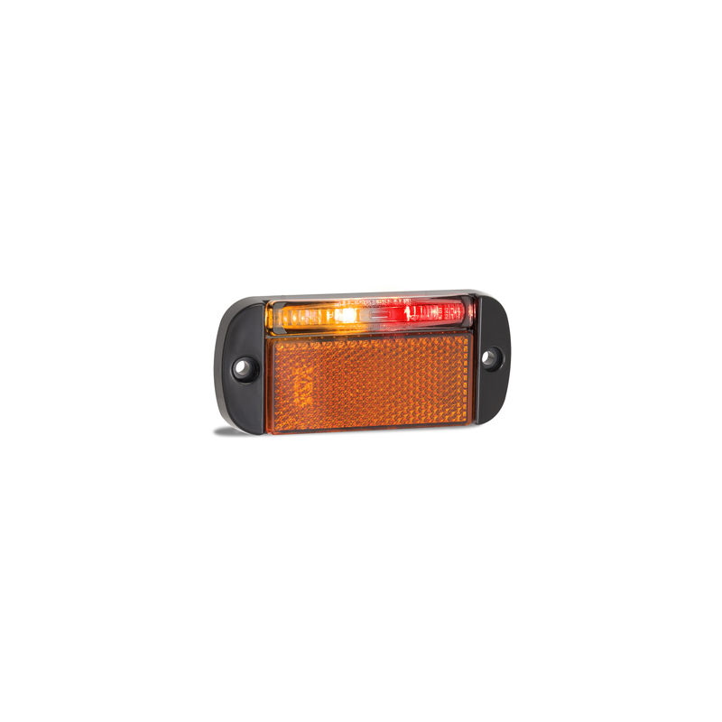 LIGHT LED AUTOLAMPS 12/24V AMB/RED RIGHT SM