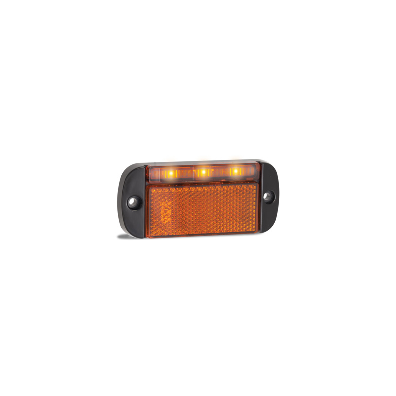 LIGHT  LED AUTOLAMPS LED FRONTMARKER WITH INBUILT REFLECTOR 12-24V