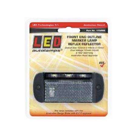 LIGHT LED AUTOLAMPS LED POSITION MARKER FRONT WHITE