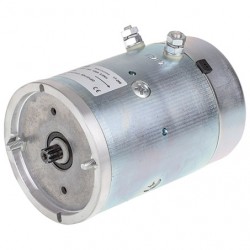 ROTATING DC MOTOR 24 VOLT 1.8KW CW 9 SPLINE SHAFT