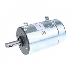 ROTATING DC MOTOR 24 VOLT CCW 2.0 KW BI-DIRECTIONAL KEYWAY DRIVE SHAFT