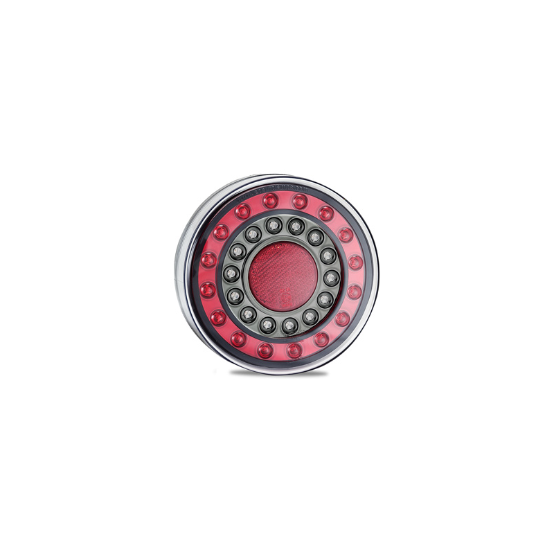 COMBINATION/TAIL LIGHT LED TECHNOLOGIES STOP/TAIL/IND/REFLECTOR LED LIGHT ROUND 12/24V