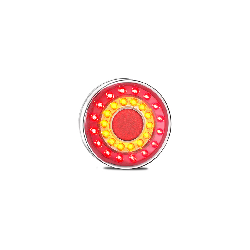 COMBINATION/TAIL LIGHT LED TECHNOLOGIES STOP/TAIL/IND/REFLECTOR LED LIGHT ROUND 12/24V