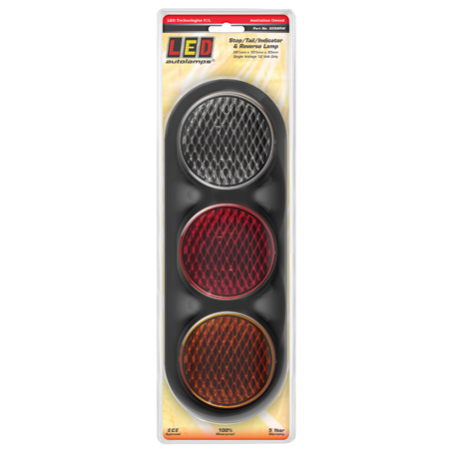 COMBINATION/TAIL LIGHT LED AUTOLAMPS STOP/TAIL/INDICATOR 12V
