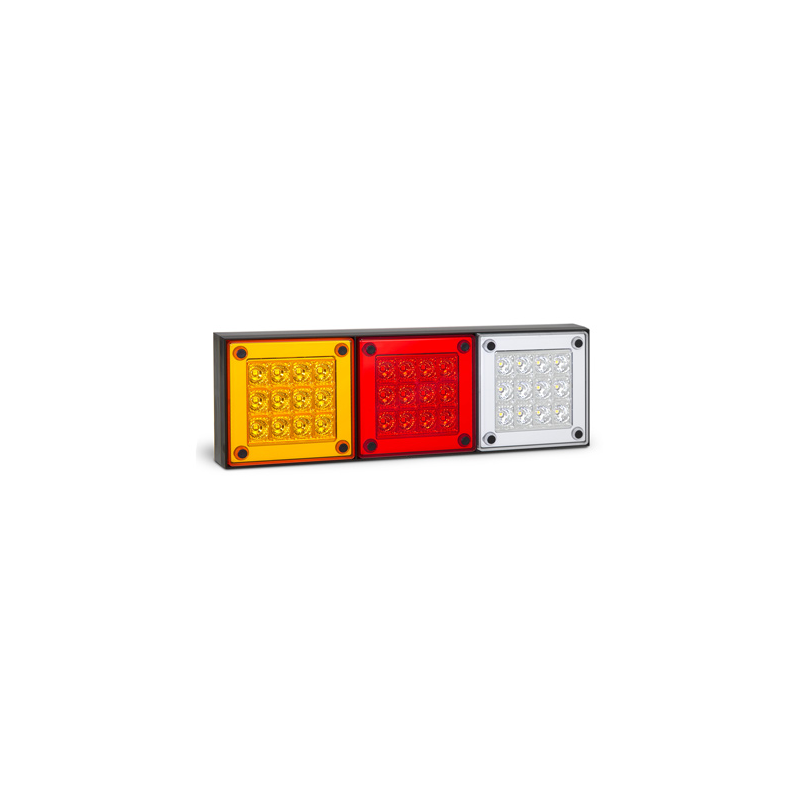 COMBINATION/TAIL LIGHT LED AUTOLAMPS STOP/TAIL/INDICATOR/REVERSE LED LIGHT 12/24V AMBER/RED/C